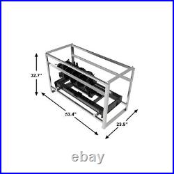 Skid Post Hole Auger Drive Attachment 12 Diameter Auger 46 Drilling Depth