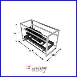 Skid Post Hole Auger Drive Attachment, 12 Diameter Auger, 46 Drilling Depth