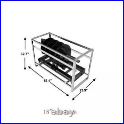 Skid Post Hole Auger Drive Attachment 18 Diameter Auger 46 Drilling Depth