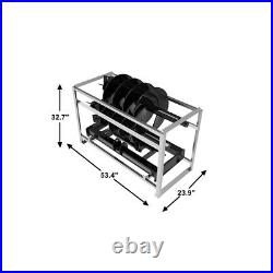 Skid Steer Attachments Post Hole Auger Drive Attachment, 12 & 18 Diameter Auger