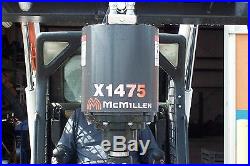Skid Steer Auger Package McMillen X1475 Planetary Drive, 5 Year Warranty with15 Bit