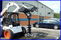 Skid Steer Auger Package McMillen X1475 Planetary Drive, Includes a 12 X 48 Bit