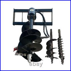 Skid Steer Hydraulic Auger with 3 bits For Sale 12-16 gpm AGT-SSECAG-Y