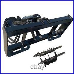 Skid Steer Hydraulic Auger with 3 bits For Sale 12-16 gpm AGT-SSECAG-Y