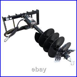 Skid Steer Hydraulic Heavy Duty Auger Frame, Planetary Drive and Bit Post Hole D