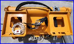 Skid Steer Landhonor Hydraulic Cement Mixer Attachment New Implement Concrete