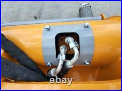 Skid Steer Landhonor Hydraulic Cement Mixer Attachment New Implement Concrete