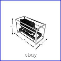 Skid Steer Post Hole Auger Drive Attachment, 18 Diameter Auger, 46Drilling Depth