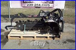 Skid Steer Trencher by Bradco, 625 Digs 36 Deep, 6 Wide, 50/50 Rock Teeth Extreme