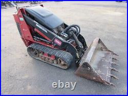 TORO DINGO TX425 WIDE TRACK WALK BEHIND MINI SKID STEER With ATTACHMENT PACKAGE