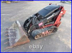 TORO DINGO TX425 WIDE TRACK WALK BEHIND MINI SKID STEER With ATTACHMENT PACKAGE