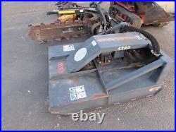 TORO DINGO TX425 WIDE TRACK WALK BEHIND MINI SKID STEER With ATTACHMENT PACKAGE