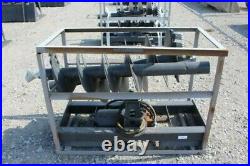 Unused JCT Skid Steer Hydraulic Post Hole Auger Digger with 18 and 12 Augers