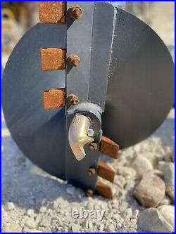 Unused Skid Steer Hydraulic Auger Post Hole Digger 12 + 18 Bits Skidsteer