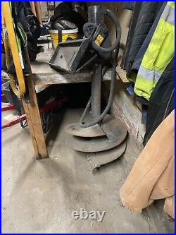 Used toro dingo auger attachment with 24 auger bit