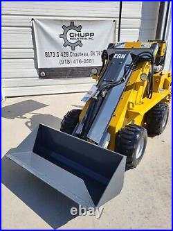 Wheeled Mini Skid Steer EGN EG80 Loader Crawler 13.5HP