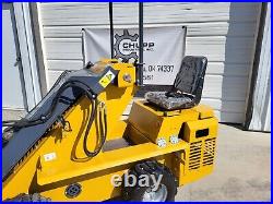 Wheeled Mini Skid Steer EGN EG80 Loader Crawler 13.5HP