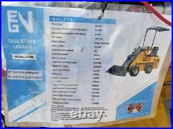 Wheeled Mini Skid Steer EGN EG80 Loader Crawler 13.5HP