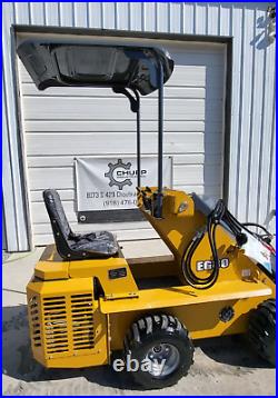 Wheeled Mini Skid Steer EGN EG80 Loader Crawler 13.5HP