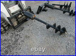 Wolverine 12 Auger Drill Attachment Skid Steer Tractor Local Pickup Only