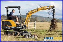 X2100-17 Mini Excavator Auger Package with 9 Diameter Auger